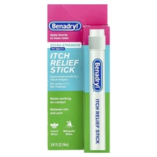 Benadryl Extra Strength Anti-Itch Relief Stick, Bug Bite Itch Relief,