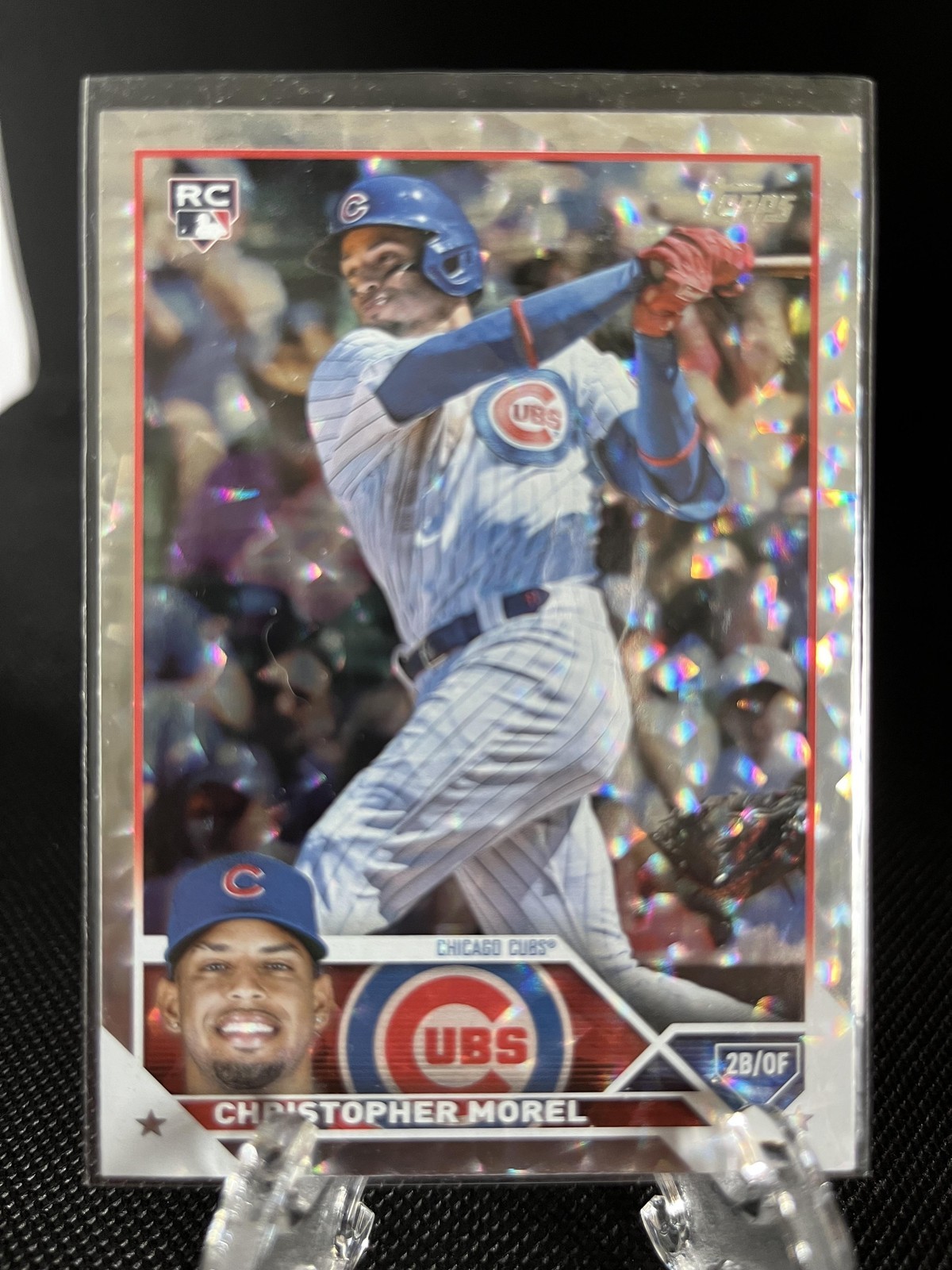 2023 Topps Chrome Logofractor Edition Christopher Morel #198 RC JW