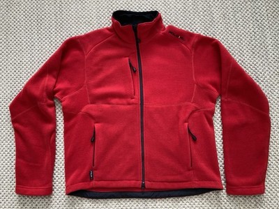 Vintage Polo Ralph Lauren Sweater Jacket Men s XL Red Sport Performance Full Zip