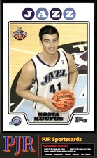 Kosta Koufos 2008-09 Topps #218 Utah Jazz Rookie