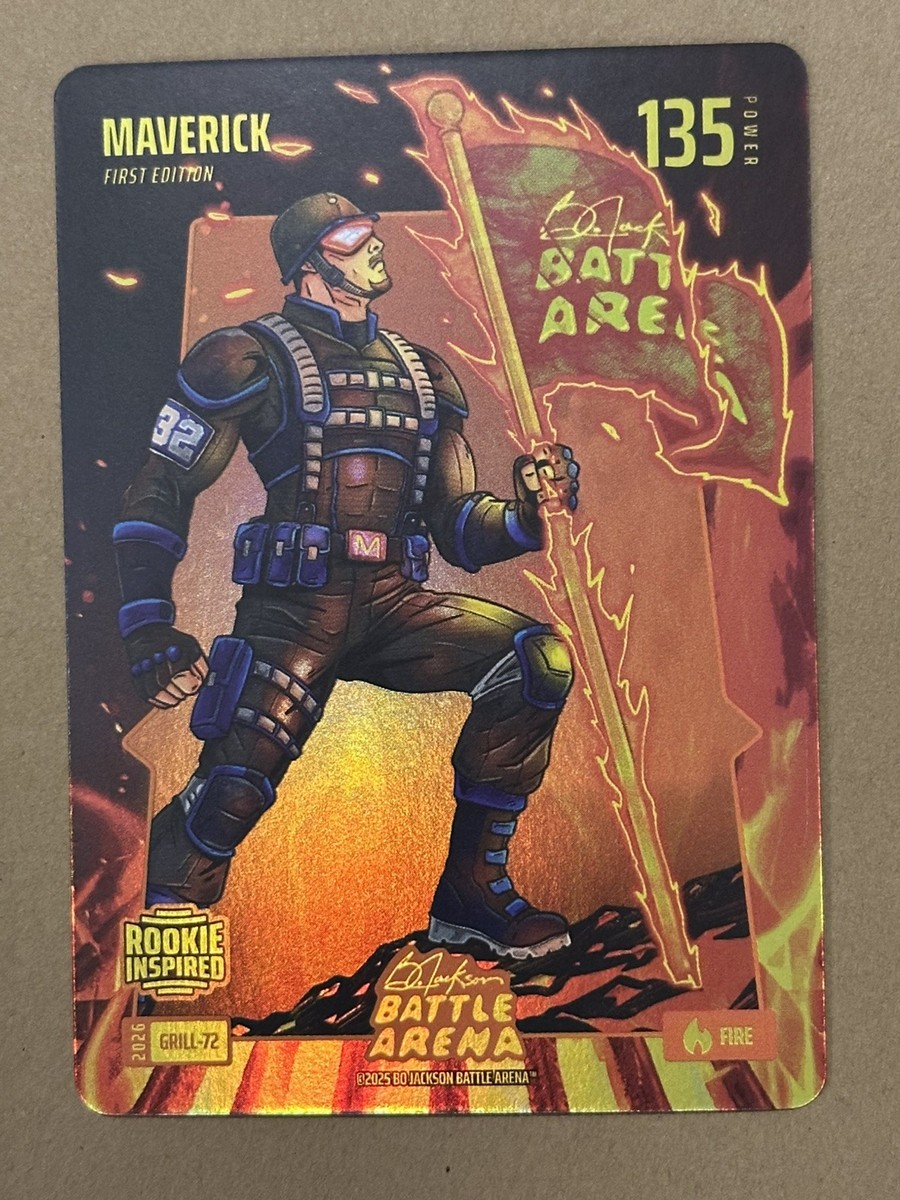 2026 Bo Jackson Battle Arena `MAVERICK` COOPER FLAGG #GRILL-72 RC GRILLIN\' FIRE