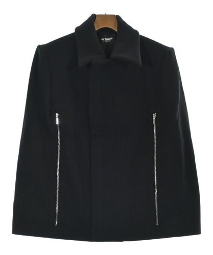 Raf Simons, RAF Simons Men's Black Wool Casual Jacket Vintage Size 48 B