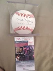 Phil And Joe Niekro Autographed ONL Baseball With JSA Coa.