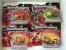 2001 Transformers RID All 4 Vehicle Combiners NEW IN BOX to form LANDFILL