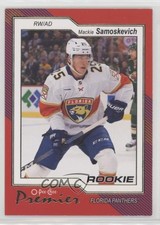 2023-24 O-Pee-Chee Premier Mackie Samoskevich #P-95 e9p