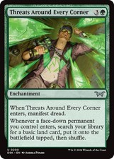 Threats Around Every Corner [DSK - 200] Uncommon NM Duskmourn: House of Horro...
