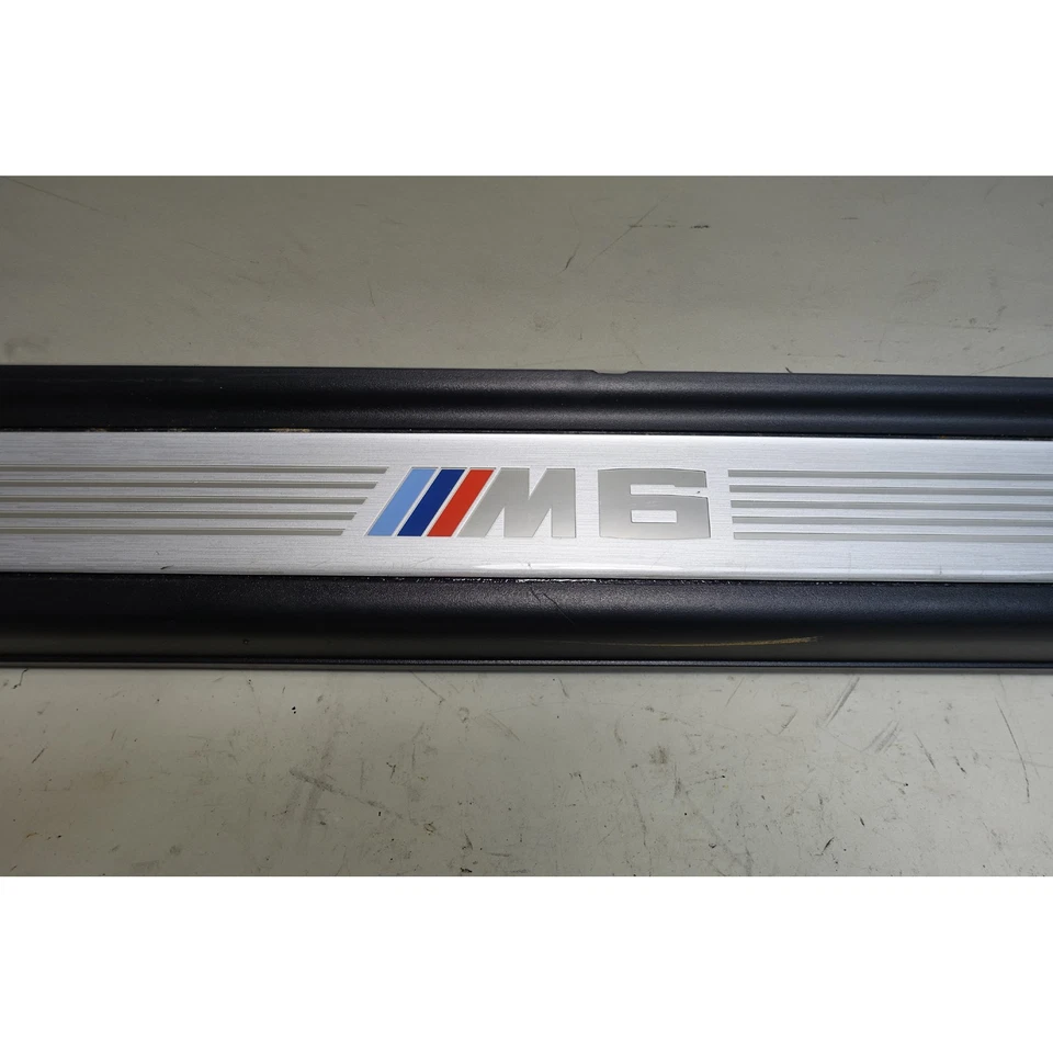 BMW F13 M6 2013-2017 cupé puerta pasajero derecho umbral cubierta entrada iluminada OEM Foto 3 de 4