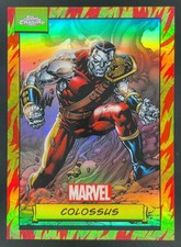 2024 Topps Chrome Marvel Human Torch Refractor #26 Colossus /39