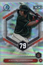 2026 Bowman #BTP-79 Kayson Cunningham Bowman Scouts' Top 100