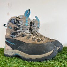 Salomon Boots Size 7 Womens Brown Super Mountain Expert Contagrip Hiking Shoes