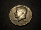 1969-D Silver Kennedy Half Dollar.