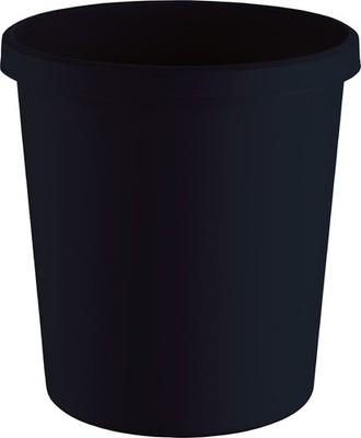 helit Papierkorb ''the green german'' 18 Liter schwarz