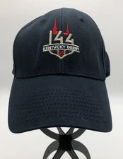 Kentucky Derby 144 Ball Cap Hat 2018 Unisex Black Strapback JUSTIFY Triple Crown