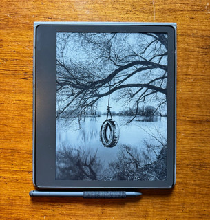 Kindle Amazon Kindle Scribe 1st Gen Gray Fabric Folio Case Cover 55GB