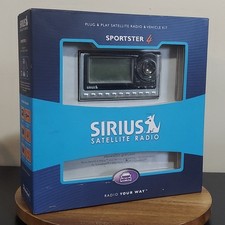 Sirius Sportster 4 Plug  Play Satellite Radio Receiver  Vehicle Kit NO REMOTE