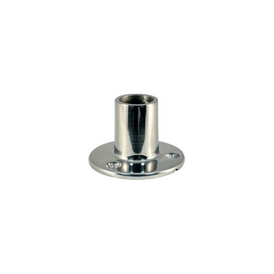 Marpac 7-0980 RAIL FITTING SS 1'' RND BASE 90*