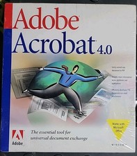 Adobe Acrobat 4.0 for Windows 22001201 ACRO, 4.0, WIN, RET UE, CD New, Sealed 