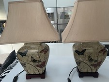 Mandarin art Ltd Set Of Two Lamps