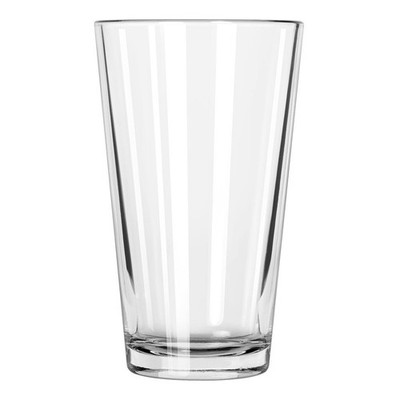 Libbey Pint Glass with DuraTuff Rim (1639HT), 16oz 16 Ounces, Clear 