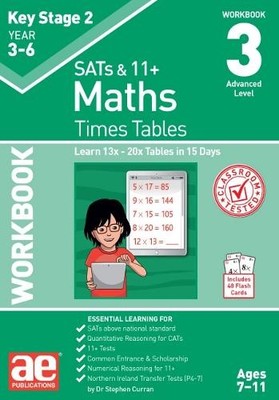 Dr Stephen C Curran KS2 Times Tables Workbook 3 (Mixed Media Product)