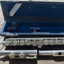 Miyazawa Flute MS-95 with Case, Needs Cleaning, Some Scratches, No Mouthpiece