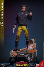 Wolverine TVA Jacket Version 1 6 scale 12  Figure Hot Toys Marvel 913607 MMS756