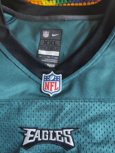 Philadelphia Eagles Nick Foles Jersey Nike On Field Black Mens 2XL - Picture 3 of 14