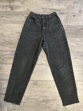 Women s Vintage GAP Size 6 Reverse Fit Black 100 Cotton Jeans