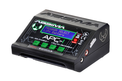 Absima 4000013, Balancer Akku Ladegerät APC-1 für LiPo / LiFe/ NiMH, 80W, 10A