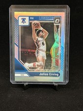 2024-25 NBA Donruss Optic - Julius Erving DR. J - Silver Prizm Holo LEGEND #232