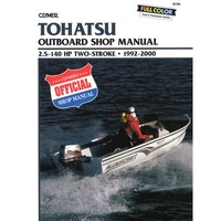Tohatsu AußEnborder Zweitakter 2-65 PS (1992-2000) Reparaturhandbuch Clymer