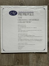 CREATIVE MEMORIES 12x12 FAMILY CHART TREE REFILL RCM-12FC 5 SHEETS, BLACK