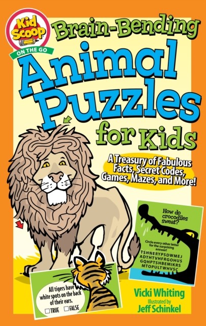Brain Bending Animal Puzzles for Kids by Vicki Whiting (Paperback Book)