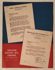 1938 Benjamin Electric Gas Station Floodlight Advertising Testimonial Booklet — photo 2
