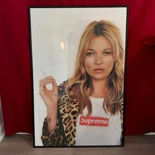 Kate Moss supreme poster