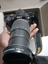 Nikon D60 Digital Camera 18-200mm Quantary Lens Battery Charger SD Card Box Pap