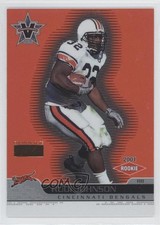 2001 Pacific Vanguard Premiere Date Missing Serial Number Rudi Johnson #114 0a1