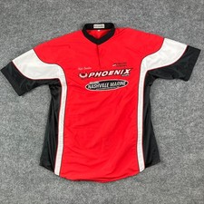 ProWearOne Polo Mens XL Red Phoenix Boats Racing Shirt Mercury Nashville Marine