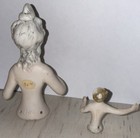 2 Antique German ARMS AWAY Half Dolls — photo 5