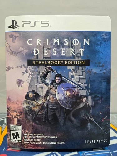 Crimson Desert PS5 Steelbook Edition Pearl Abyss Complete w/ Disc Rare
