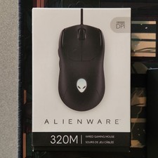 Alienware 320M Wired Gaming Mouse 19000 DPI 6 Buttons LED Ergonomic Black