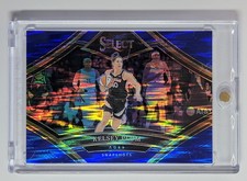 2024 Panini Select WNBA Snapshots Kelsey Plum #19 Blue Flash Prizm 07/99