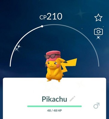 Pokemon Trade Go - Shiny Calem's Hat Pikachu | Registered 20k