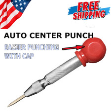 Automatic Center Pin Punch Strike Spring Load Marking Starting Metal Wood Drill