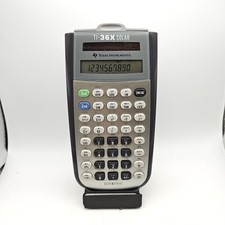Texas Instruments TI-36X Solar (2004) Scientific Calculator w/ Cover #2719