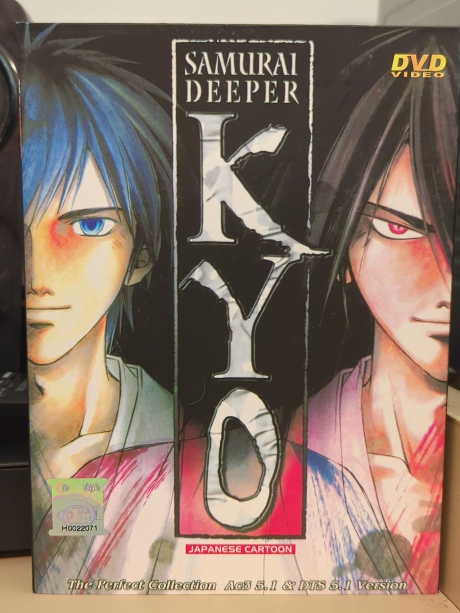 Samurai Deeper Kyo Chapter 1-26 End DVD 4-Disc Set Anime [All