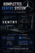 XENTRY MERCEDES DEZ 2025- KOMPLETTES SYSTEM -...