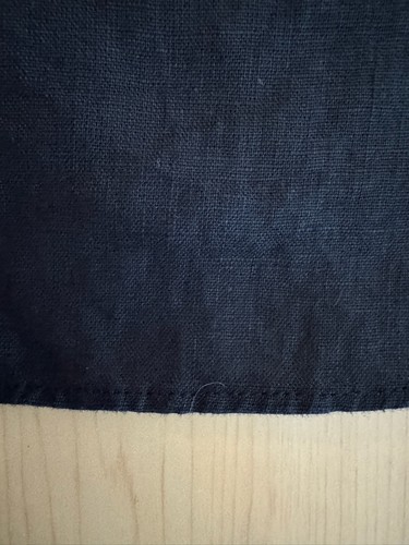 J.Crew Womens Puff-Sleeve Smocked Linen Mini Dress Black Teen Size XL - Afbeelding 14 van 18