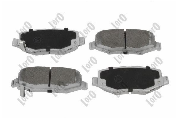 ABAKUS Brake Pad Set Disc Brake 231-01-272 For Jeep, Reinforced