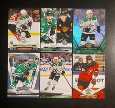 WYATT JOHNSTON  LOT OF 6  CARDS UPPER DECK MVP  TIM HORTONS  - VARIOUS YEARS 